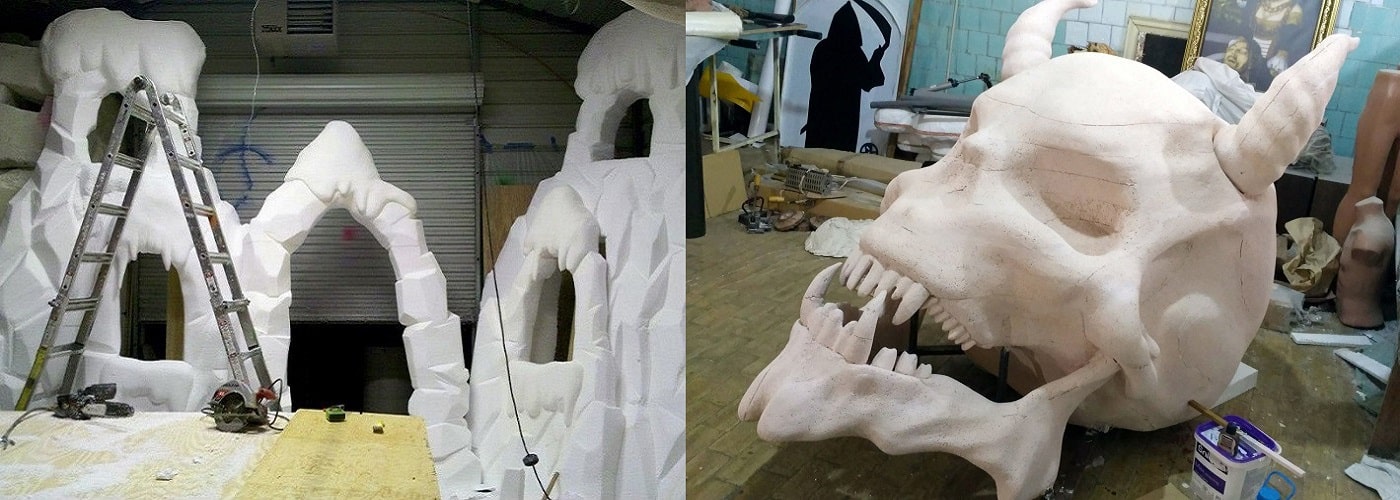 Декор из пенопласта