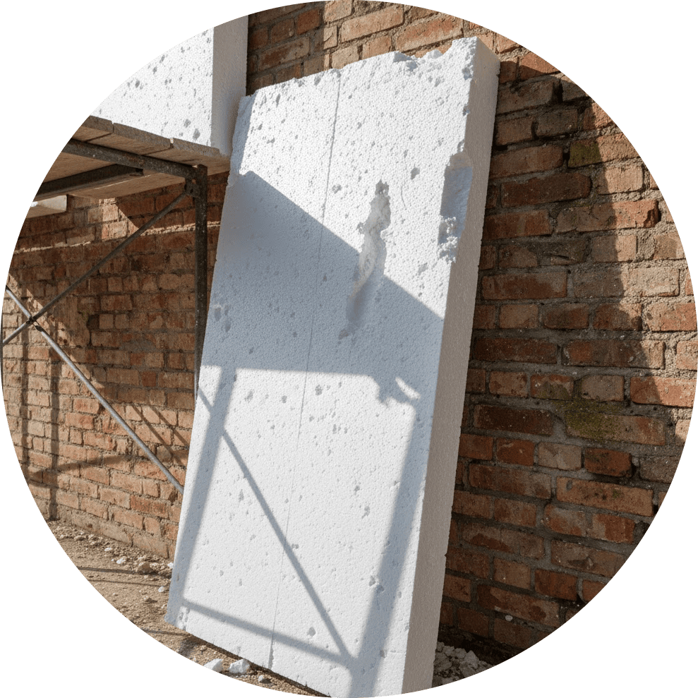 Использование пенопласта