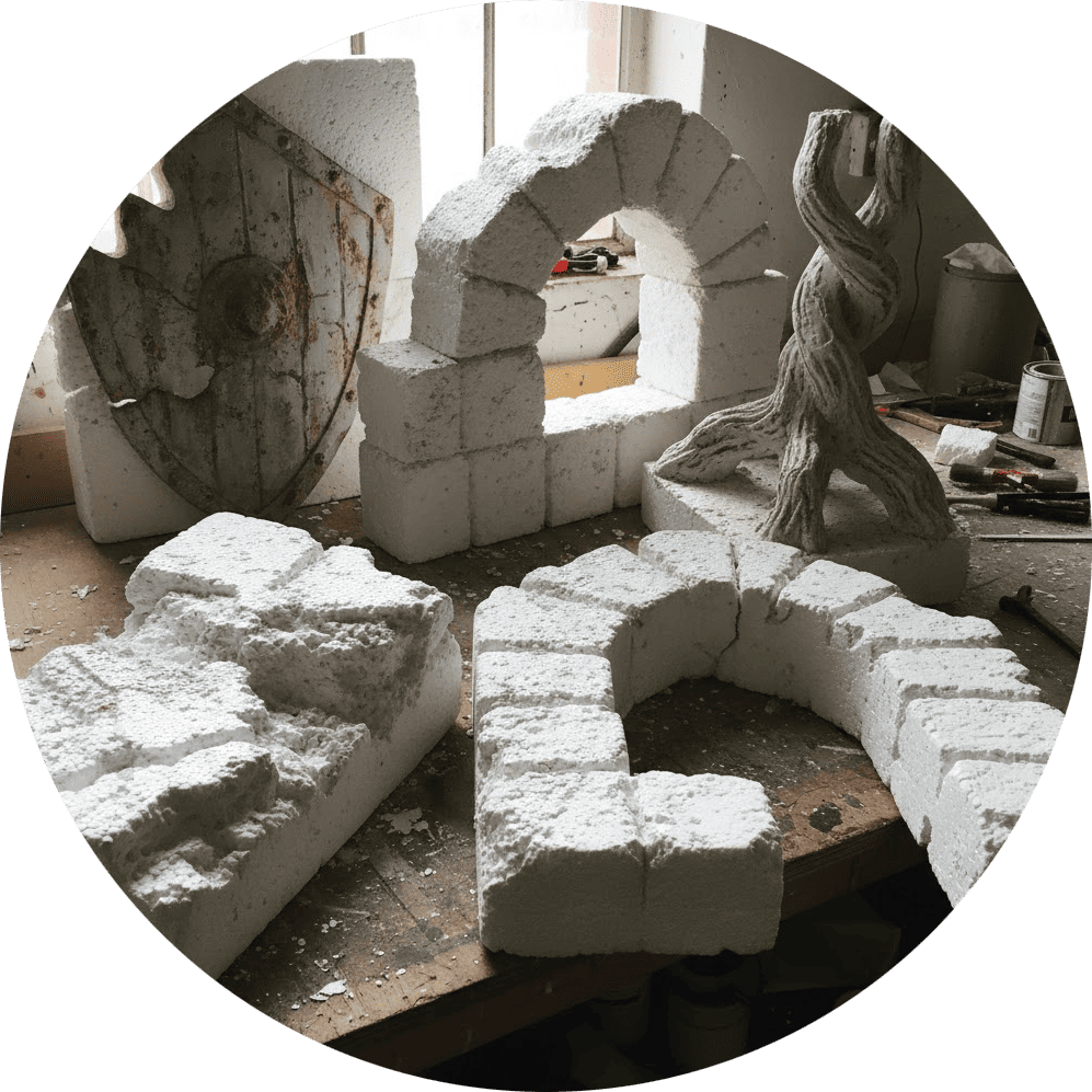 Использование пенопласта