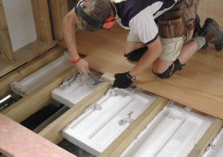 Использование пенопласта